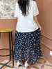 夏季新款【大码女装蛋糕半身裙子】微胖mm时尚开衩高腰半身裙130-320斤大码宽松蛋糕裙 商品缩略图2