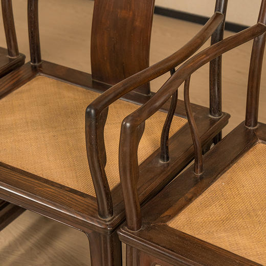 清 红木南官帽椅成堂（一堂四只） 商品图2