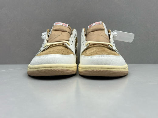 夏日特惠💰430 公司级 # Travis Scott x Air Jordan 1 LOW OG SP 新配色 卡其 商品图5