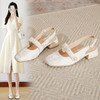 ZHR新中式凉拖鞋女2024夏季新款中国风凉鞋高级感包头凉鞋配裙子 商品缩略图2