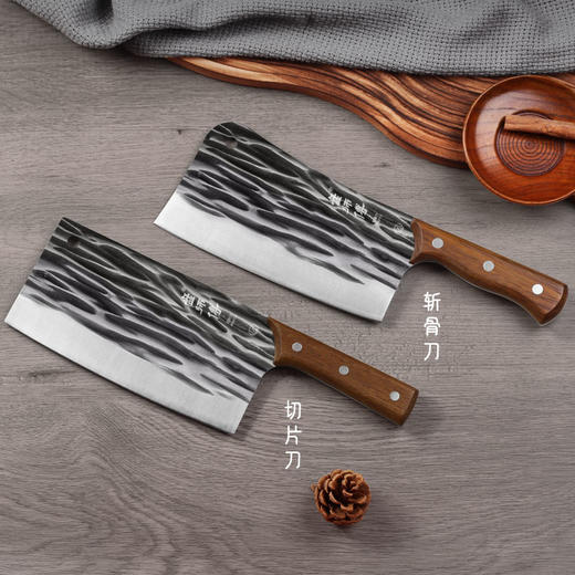 【古法锻打】盘师傅刀具三件套丨专业刀具 用心选材 锋利耐用 还原食材本色本香 商品图2
