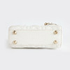 【95新】Dior迪奥 Lady Dior 超迷你手袋 女士白色金扣超迷你戴妃手提单肩包现售价：13000！ 020624NJS04 商品缩略图5