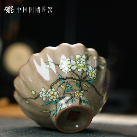 问鼎哥窑致巧款青莲杯（霓裳幽香） 商品图4