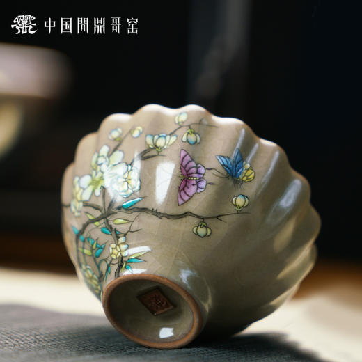 问鼎哥窑致巧款青莲杯（霓裳幽香） 商品图2