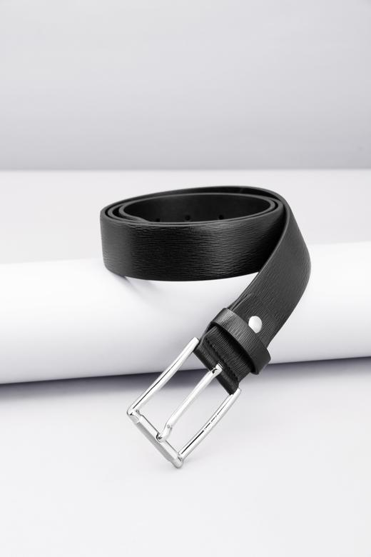 皮尔卡丹皮带男真皮腰带男士针扣裤腰带爸爸男友商务牛皮裤带 商品图3