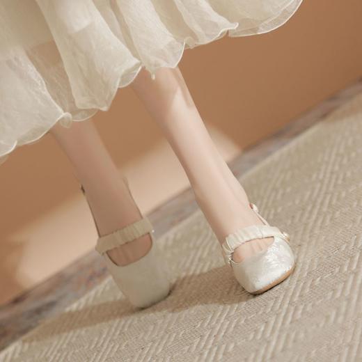 ZHR新中式凉拖鞋女2024夏季新款中国风凉鞋高级感包头凉鞋配裙子 商品图7