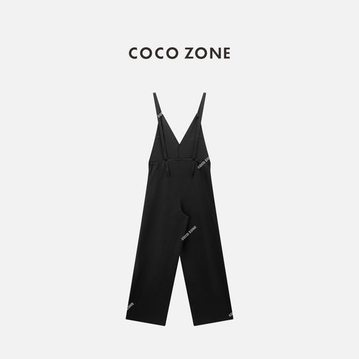 COCO ZONE "维安背带裤“夏季V领显瘦背带裤纯色休闲直筒裤CC2B1159 商品图1