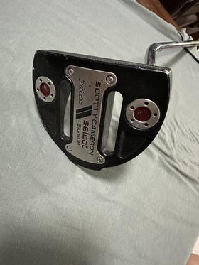 泰勒利斯高尔夫球杆
Titleist Scotty Cameron 推杆。
尺寸:34
最新款，半圆型，非常平衡，方向准。
原装新款握把