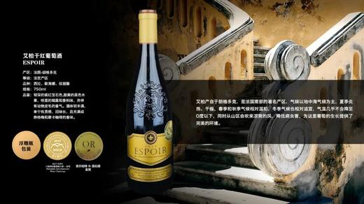 （法国原瓶进口）艾柏干红葡萄酒 商品图2