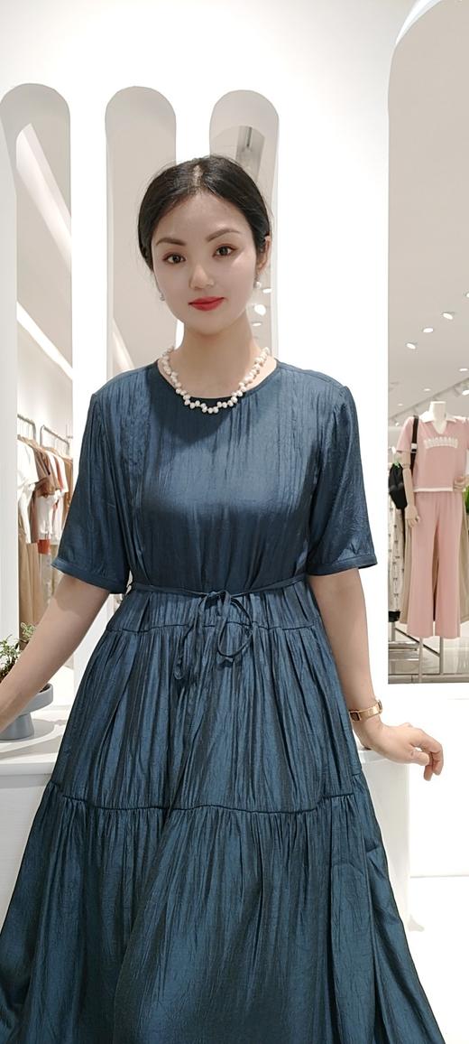 488059铜氨丝天丝连衣裙 商品图4