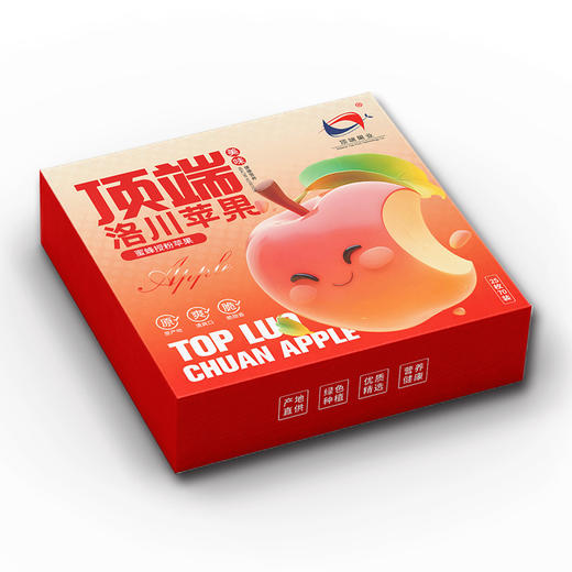 【京东包邮】顶端果业陕西延安洛川红富士苹果25枚70mm宝宝小苹果 商品图5