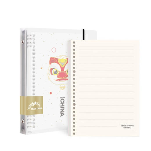 TEAM CHINA德胜狮活页学生用本-白色 商品图0
