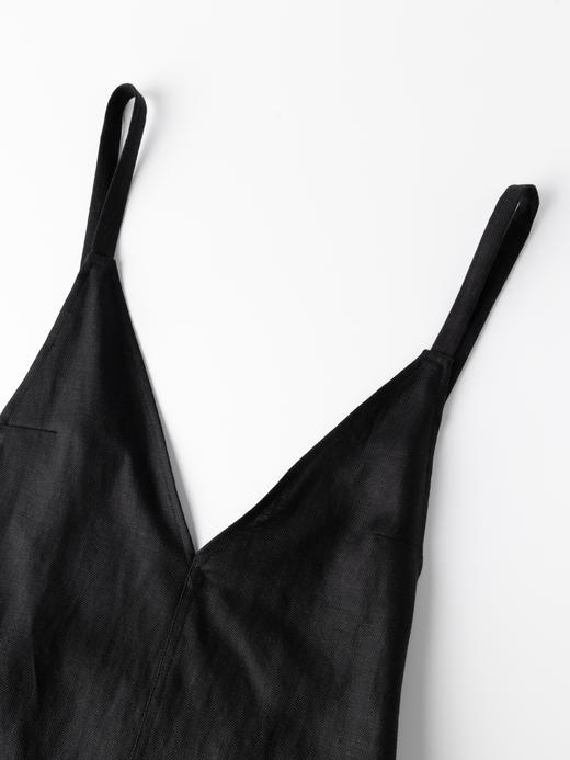 COCO ZONE "维安背带裤“夏季V领显瘦背带裤纯色休闲直筒裤CC2B1159 商品图4