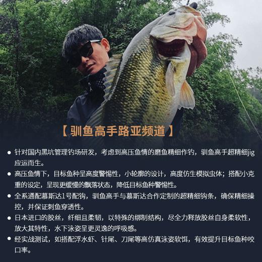 驯鱼高手爆炸头ijg挡草JIG路亚饵黑坑野钓鲈鱼鳜鱼翘嘴精细胡须佬 商品图3
