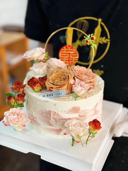蛋糕定制—金玉良缘 商品图0