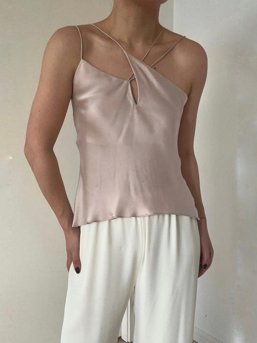 LCM｜Midnight Romance Silk Camisole [ 真丝吊带上衣 黑/白/粉 ] 【定制尺码加收10%定制费】 商品图10