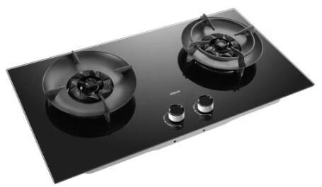 老板（Robam）（510326）5.0KW大火力双眼嵌入式天然气燃气灶 熄火保护自动断气 全铜炉头三维立体燃烧烟灶联动 JZT-9B313 黑色 商品图2