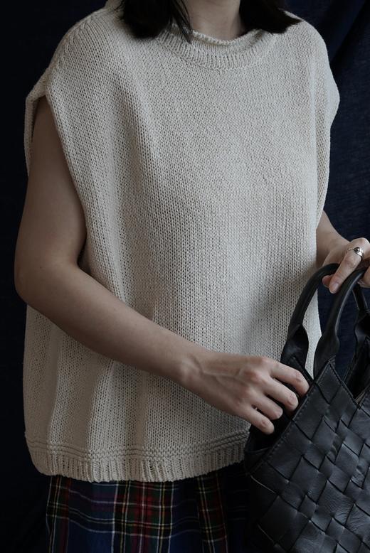 Atelier d'antan3色丝绵背心 商品图11
