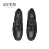 西村名物2024夏季新品真皮复古软底舒适透气高档中年休闲男士皮鞋X14AW13881 商品缩略图2