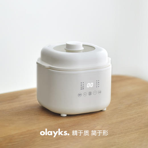 olayks立时燕窝炖盅小号煲汤锅煮粥神器 商品图0