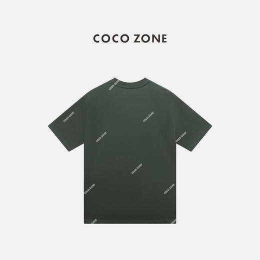 COCO ZONE ”兔子T"夏季字母短袖T恤休闲百搭圆领上衣CC1B1439 商品图1
