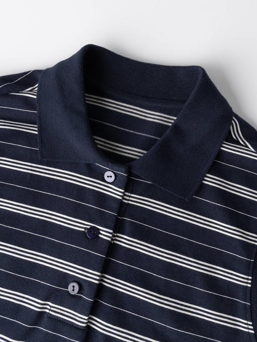 COCO ZONE ”舒曼“设计感翻领背心时尚条纹无袖上衣 CC1B1423 商品图4