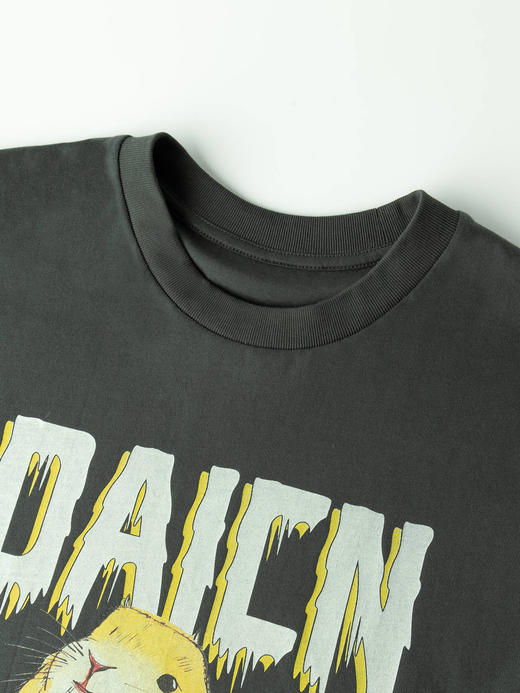 COCO ZONE ”兔子T"夏季字母短袖T恤休闲百搭圆领上衣CC1B1439 商品图4