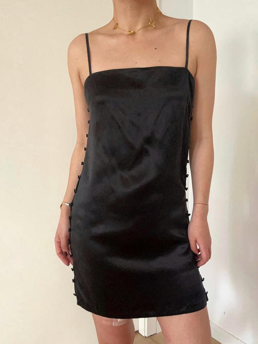 LCM｜Midnight Muse Long TOP / mini Dress [ 双侧全开衩真丝短裙 可搭配下装 秒变TOP ] 【定制尺码加收10%定制费】 商品图0