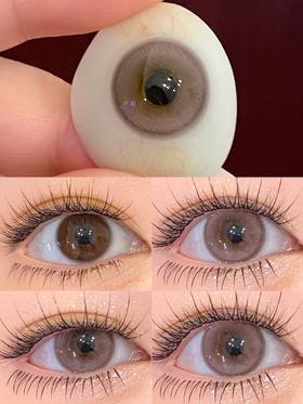 fully gift 半年抛美瞳 水汽粉纱 14.2mm