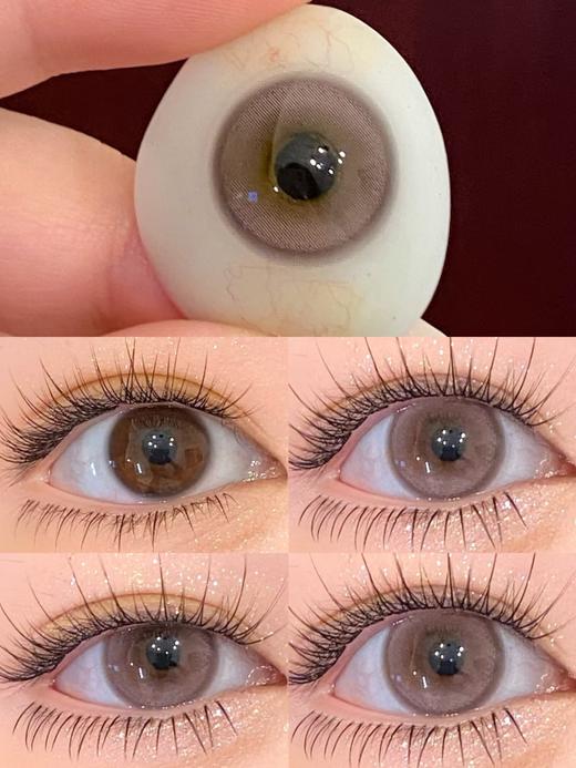 fully gift 半年抛美瞳 水汽粉纱 14.2mm 商品图0