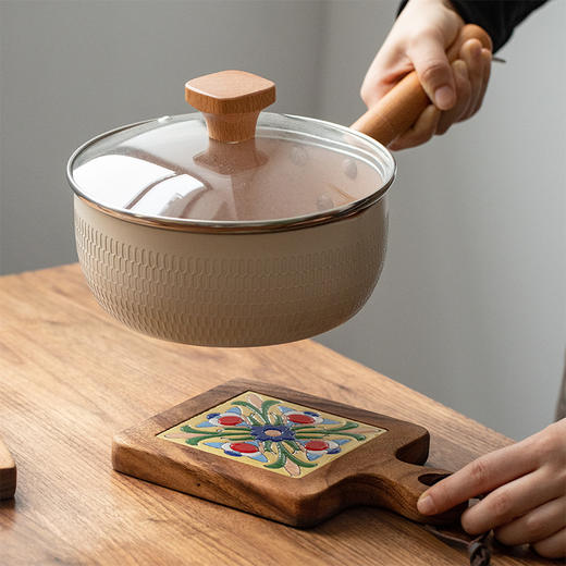 实木砖花隔热垫 商品图1