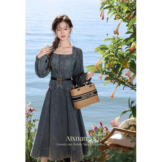 鹿向南《胶片日记》流行套装裙春季新款气质时尚套装L33369-2+L33369-1 商品图0