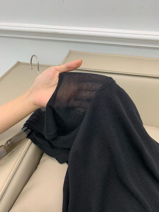 69-2渠道圆正 tot冷淡北欧风 莱赛尔天丝羊绒 轻薄舒爽凉快 针织两件套 无袖连衣裙 商品图10