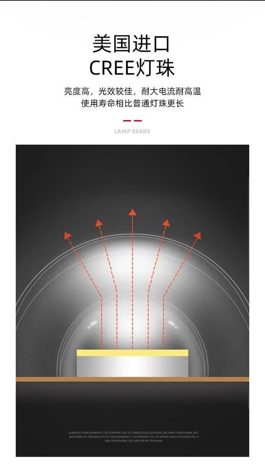 山力士CC4帐篷露营野营应急可充电照明超量户外灯 商品图1