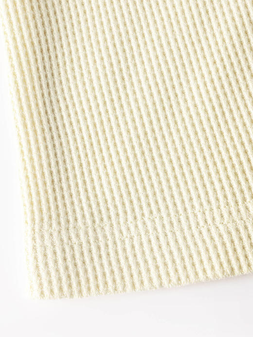 COCO ZONE "华夫格T"夏季圆领纯色T恤简约百搭短袖上衣CC2B1155 商品图6