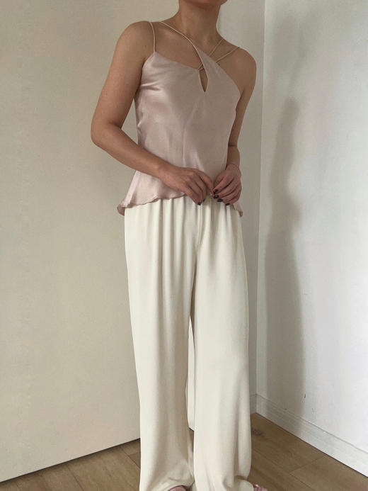 LCM｜Midnight Romance Silk Camisole [ 真丝吊带上衣 黑/白/粉 ] 【定制尺码加收10%定制费】 商品图8