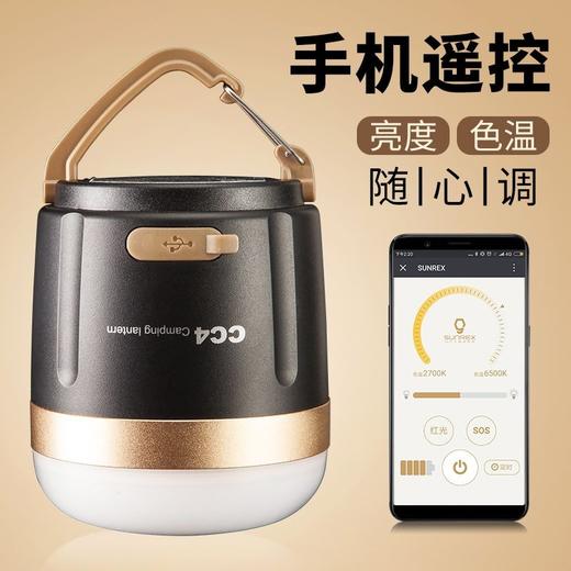山力士CC4帐篷露营野营应急可充电照明超量户外灯 商品图2