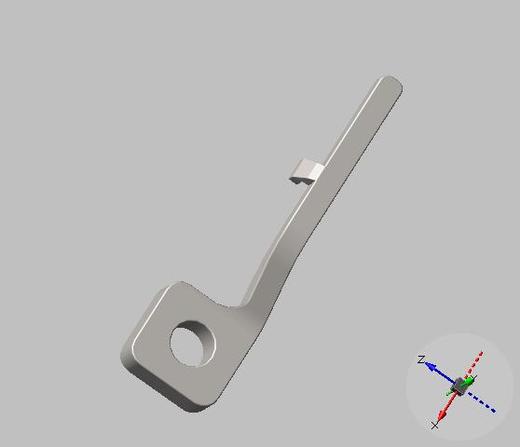 40TY01000085旋梭支撑F型(配粗线) 商品图0