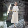 新中式禅意古色古香古韵汉元素日常复古民国风旗袍女装连衣裙 商品缩略图2