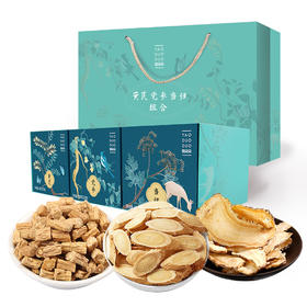 姚朵朵 黄芪党参当归组合300克药食同源泡水喝煲汤气血双补