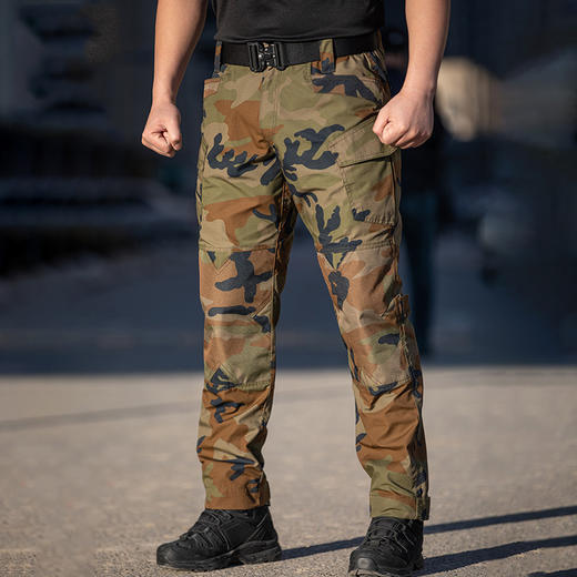 教官战术裤子男迷彩工装裤宽松修身多功能多口袋IX6 多色可选 商品图7