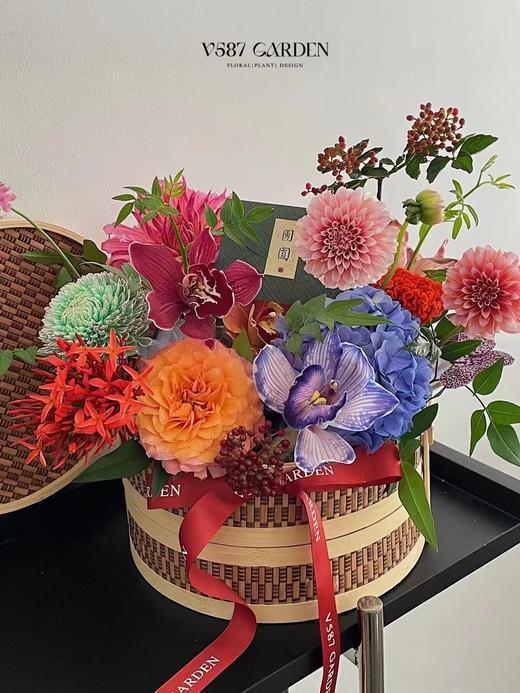 双层花篮-端午花篮/喜事花篮/月子花篮 商品图1