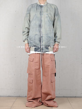 Rick Owens Drkshdw | LIDO 狮身人面像结构飞行牛仔外套