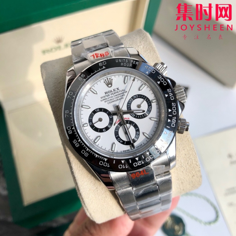 清货秒杀💰499 亲民版 劳力士宇宙计型 包边陶瓷圈 新款迪通拿系列 熊猫迪 男士腕表