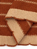 COCO ZONE”大地色“莱塞尔天丝亚麻条纹短袖针织衫休闲百搭圆领上衣CC2B0850 商品缩略图6