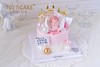 1027CAKE |  小天使主题女孩 周岁蛋糕 商品缩略图1