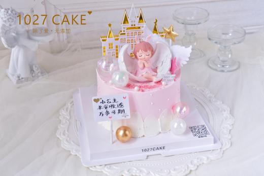 1027CAKE |  小天使主题女孩 周岁蛋糕 商品图1