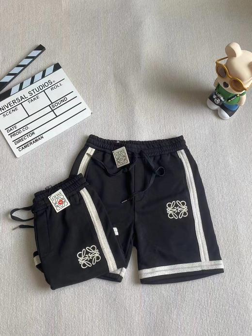 罗意威 LOWE 2024春夏休闲短裤🩳，logo刺绣图案， 商品图0