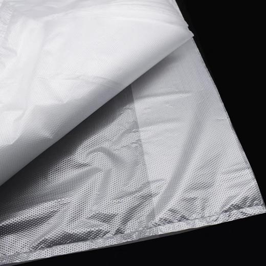 塑料袋 背心袋 白色手提袋 空白无字胶袋 打包袋 垃圾袋 加厚新料一次性袋子 1扎 商品图3