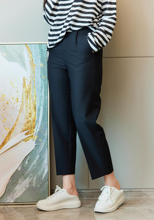 英式气质OL吸烟裤 商品图6